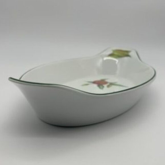 Royal Worcester Fine China in Evesham Vale Pattern Large Oval Fish Dish Signed~~ - Picture 7 of 10